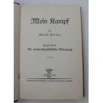 Hitler, Adolf, Mein Kampf ( dwa tomy, komplet ), Monachium, 1938r.