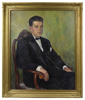 Janusz Paweł JANOWSKI (1902-1982), Portret Chabrzyńskiego, 1961