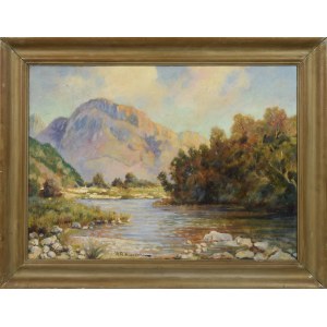 Alojzy Roman KAWECKI (1868–1938), Berglandschaft