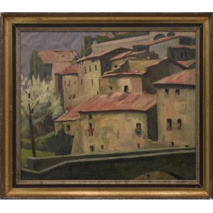 GUENTHER, 20th century, The Roofs of the Town