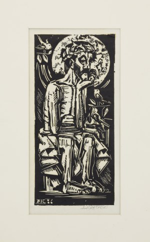 Andrzej KURKOWSKI (1927-1994), Chrystus Frasobliwy