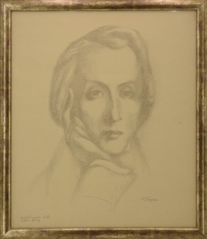 Henryk STAŻEWSKI (1894-1988), Fryderyk Chopin, lata 60. XX w.