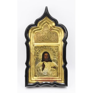 Icon - Christ Pantocrator, in a niche