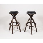 A pair of stools