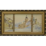 Józef BRACH, 19th/20th century, Kraków—triptych