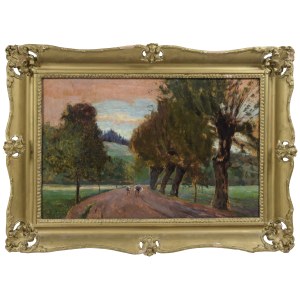 Jerzy KARESZNIEWICZ, Landscape with Cows