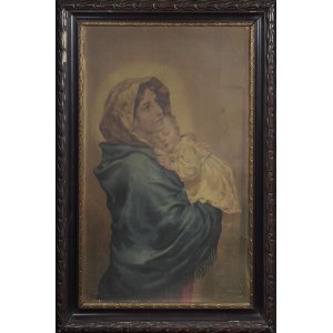 Roberto FERRUZZI (1853-1934) - według, Madonna - reprodukcja