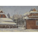 Unknown artist, 20th century, View of Giewont in Winter, ca. 1930