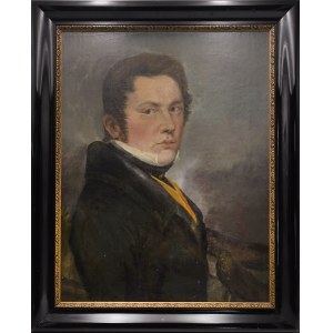 Artysta nieokreślony, XIX w., Portret mężczyzny, ok. 1840
