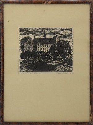 Maria SZYMAŃSKA (1928-2011), Pejzaż z Ornety, 1955