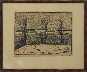 Maria SZYMAŃSKA (1928-2011), Pierwszy śnieg, 1956