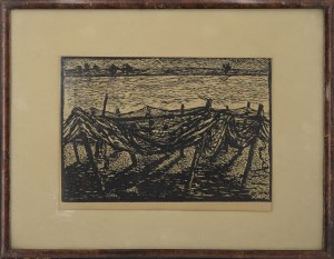 Maria SZYMAŃSKA (1928-2011), Sieci rybackie, 1976