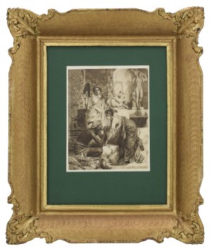 Henryk SIEMIRADZKI (1843-1902) - według, Sprzedawca amuletów, 1875