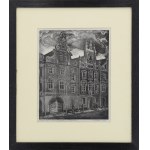 Paweł STELLER (1895-1974), Kamieniczki zabytkowe w Opolu, 1959