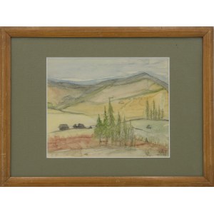Aleksander ŻURAKOWSKI (1892–1978), Wisła—a mountain landscape from the Silesian Beskids