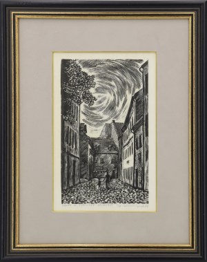 Marian KOŁODZIEJCZYK (1926-2020), Tarnów - Ulica Żydowska, 1988