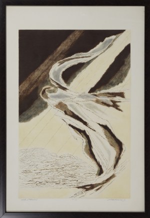 Edmund PIOTROWICZ (1915-1991), Loty ptaków I, 1986