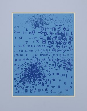 Jan TARASIN (1929-2009), Alfabet, 1990