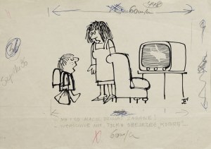 Jerzy FLISAK (1930-2008), Teatr Kobra, 1973?