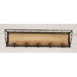 Wall-mounted coat rack