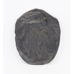 Plaque: Wotan with Brunhilde