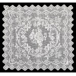 Lace tablecloth with roses