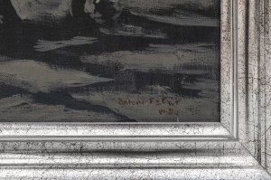 Antoni Fałat, Bez tytułu (Wóz konny)