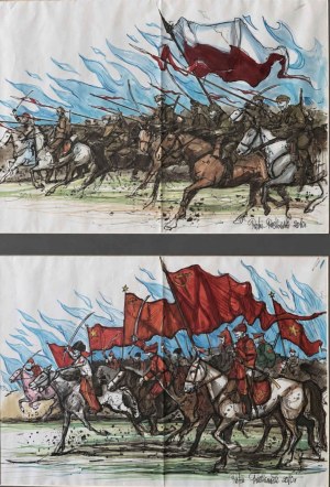 Rafał Roskowiński, Bitwa Warszawska (dyptyk), 2010