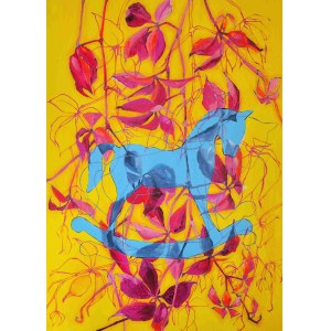 Sylwia Wenska, Blue Horse, 2024