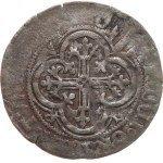 Saxony (Meissen), Frederick II the Benevolent, 1428–1464. — Shield groschen, minted at Freiberg, 1442–1451, Rad.‑XXIII/7, 2.68 g, backing slip