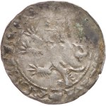 John of Luxembourg, 1310–1346. — Prague groschen, 3.59 g, Sm‑14, like Cha‑46, incomplete, off-center.