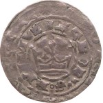 Charles IV, 1346–1378. — A Prague groschen similar to Cha-89, 3.35 g, incomplete.