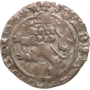 Carlo IV, 1346-1378. - Gros di Praga da 2,88 g, tipo Cha‑91 o Cha‑92, leggermente scheggiato.