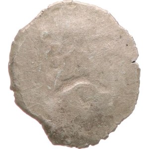 Vacavo IV, 1378-1419. - moneta con quattro conii raffiguranti un leone, molto simile alla Cast.‑37, 0,43 g