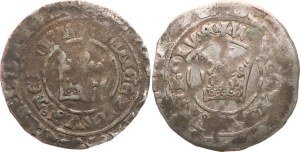 Václav IV. 1378-1419. - Pražské groše neurčené 2 ks, nedor. opisy