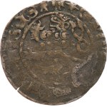 Jiří of Poděbrady, 1460–1471. — Prague groschen, 2.41 g, Sm‑6? partially damaged, backing slip, damaged.