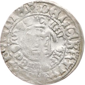 Vladislav II Jagellone 1471-1516. - Gros di Praga, 2,84 g, come Cha‑468, leggermente incompleto.
