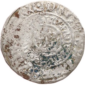 Vladislav II Jagellone 1471-1516. - gros di Praga, 2,66 g, come Há‑Vb, macchie scure