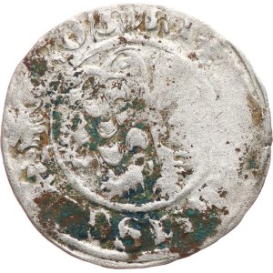 Vladislav II Jagellone 1471-1516. - gros di Praga, 2,66 g, come Há‑Vb, macchie scure
