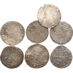 Vladislav II Jagiellon, 1471–1516. — Prague groschen, unspecified, circular, wavy and straightened, 7 pieces