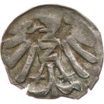 Znojmo (minted by the city). — Round coin featuring an eagle with a breastplate bearing the letter “Z,” 0.33 g, Rad.‑22, slightly chipped