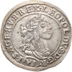 Leopold I, 1657–1705. — 6 kreuzers, 1674 KB, Husz.‑1450, KM‑164