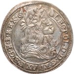 Leopold I, 1657–1705. — 15 kreuzers, 1680 KB, Husz.‑1425, KM‑175, patina