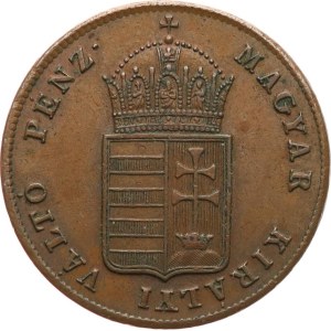Coniazioni rivoluzionarie 1848-1849. - Un krejczar del 1848, bella patina