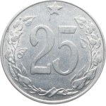 25 haléř, 1954, “R”