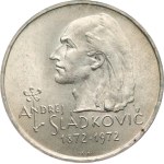 20 Kčs, 1972 (100th anniversary of the death of poet Andrej Sládkovič), patina, slight spots