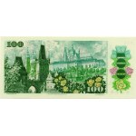100 Kčs, 1989, Series A02, B-106, imperforated