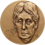 Truhlíková-Spěváková, J. - 2003. - 80th anniversary of the death of CH. G. Masaryková. - portrait only. - bronze, 40 mm on one side