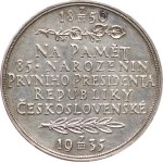 O. of Spain - 1935. - On the occasion of his 85th birthday. - Ag   987, hallmark, 32   mm, polished, Fl‑41d, hairline scratches, a small spot.