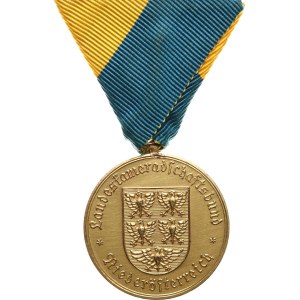 Austria, Seconda Repubblica. - Bassa Austria. - Medaglia al merito dell’Associazione degli amici (veterani), grado d’oro